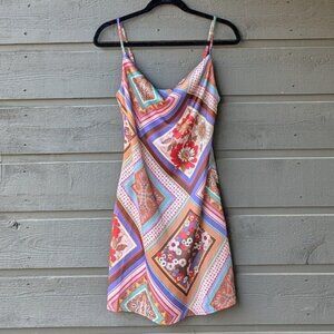 Urban Outfitters Mallory Cowl Neck Slip Dress Size Small